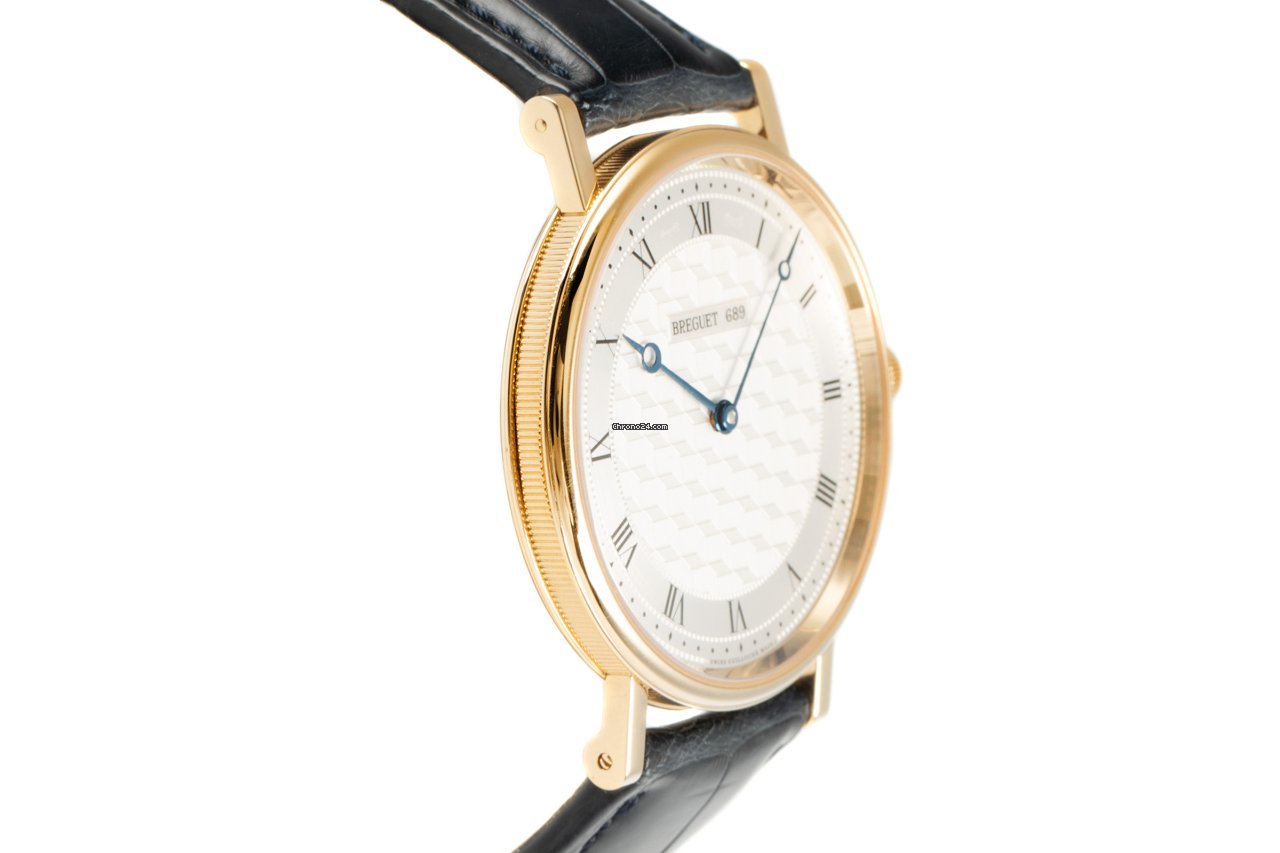 IMG_9081 Breguet Classique Mens watch Unisex Manual winding Yellow gold 5967 Replica 4