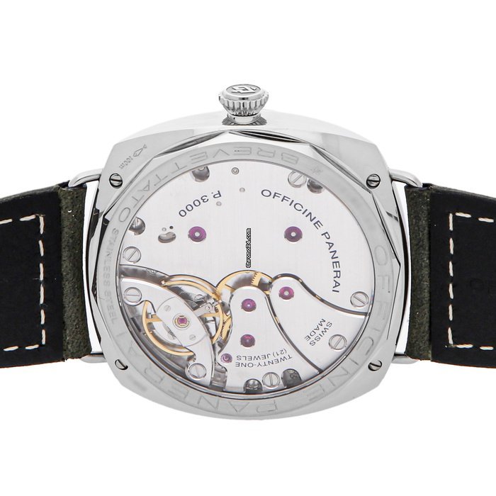IMG_9081 Panerai Radiomir Mens watch Unisex Manual winding Steel PAM00720 Replica 4