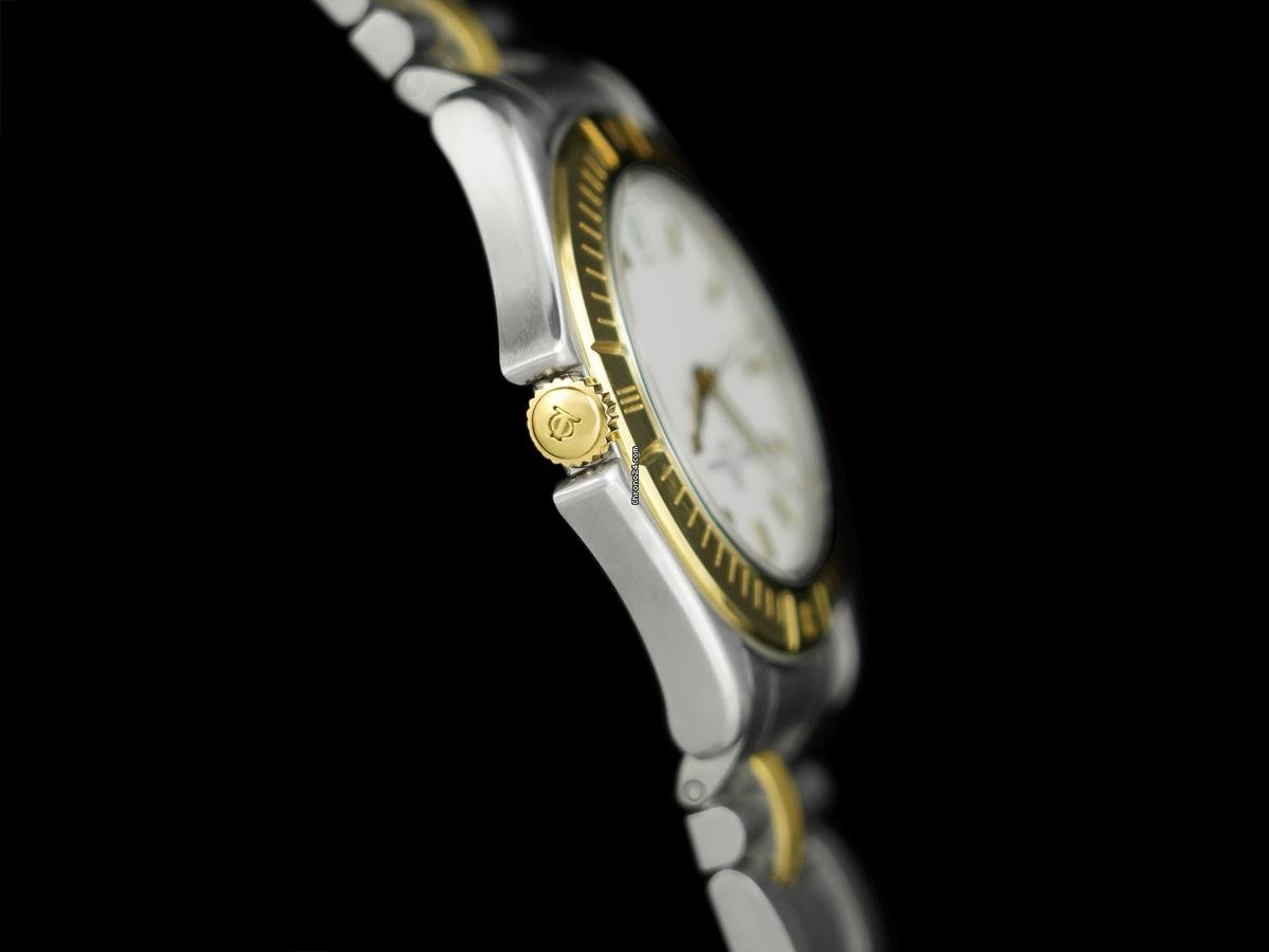 IMG_9081 Baume & Mercier Mens watch Unisex Quartz Gold Steel 7913 Replica 4