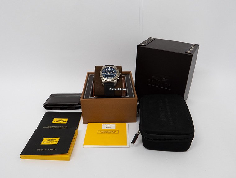Breitling Cockpit B50 Mens watch Unisex Quartz Titanium EB501019 C904 Replica 4