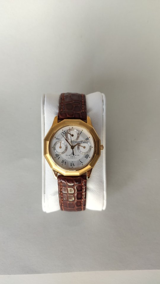 Baume & Mercier Riviera Mens watch Unisex Automatic Yellow gold M0A05793 Replica 4