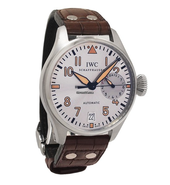 IMG_9081 IWC Big Pilot Mens watch Unisex Automatic Platinum IW500413 Replica 4