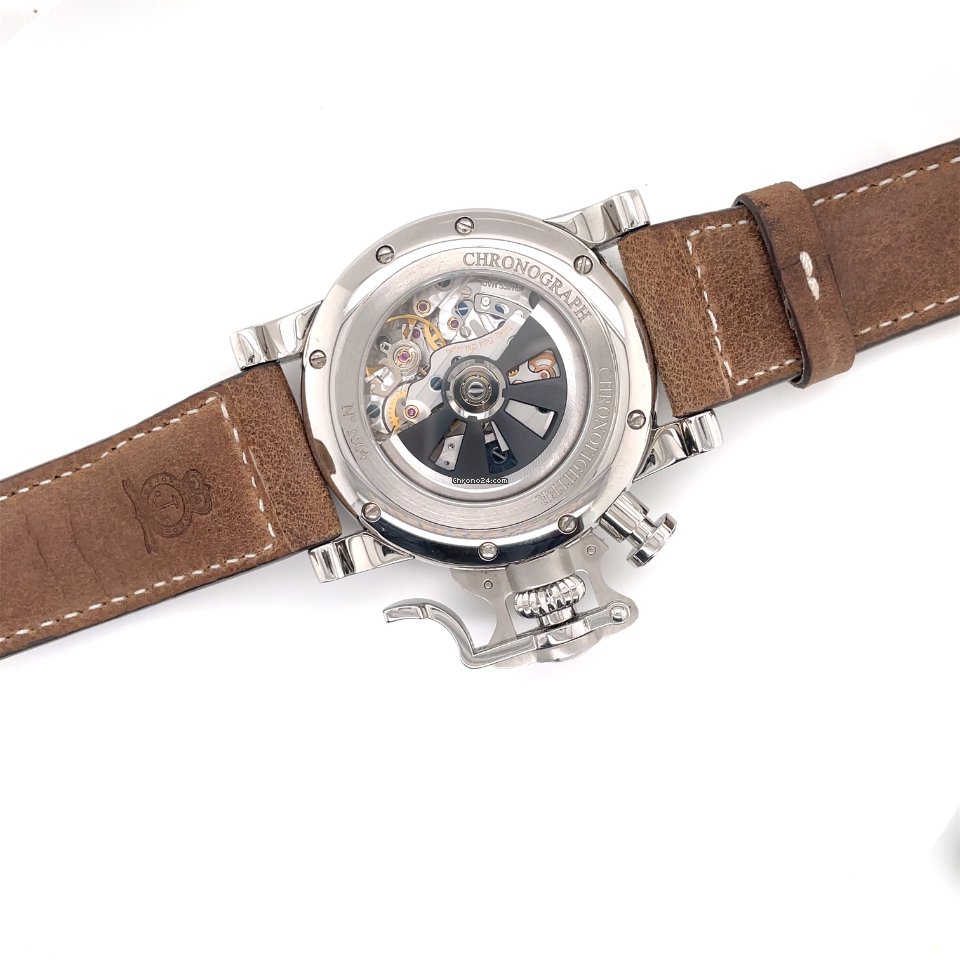 IMG_9081 Graham Chronofighter R.A.C. Mens watch Unisex Steel 2CRBS.B10A Replica 4