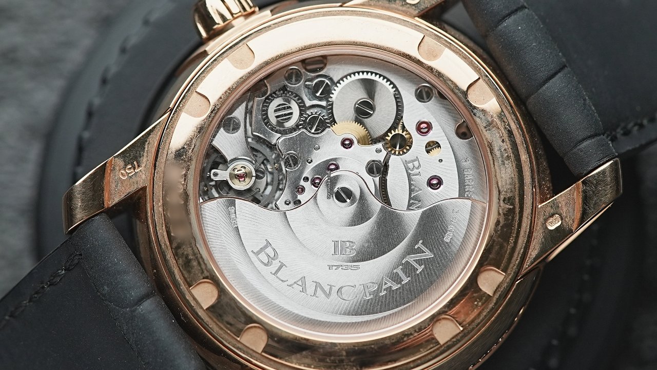 Blancpain L-Evolution Mens watch Unisex Automatic Rose gold 8866-3630-53b Replica 4