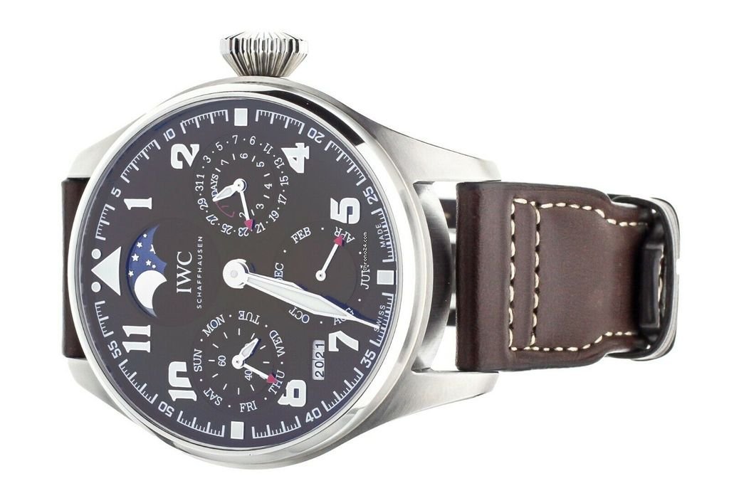 IMG_9081 IWC Big Pilot Mens watch Unisex Automatic Steel IW503801 Replica 4