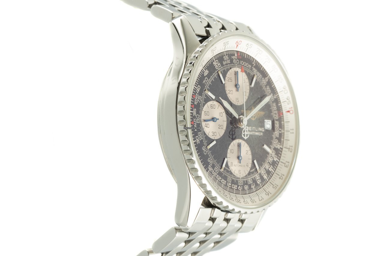 IMG_9081 Breitling Old Navitimer Mens watch Unisex Automatic Steel A13022 Replica 4