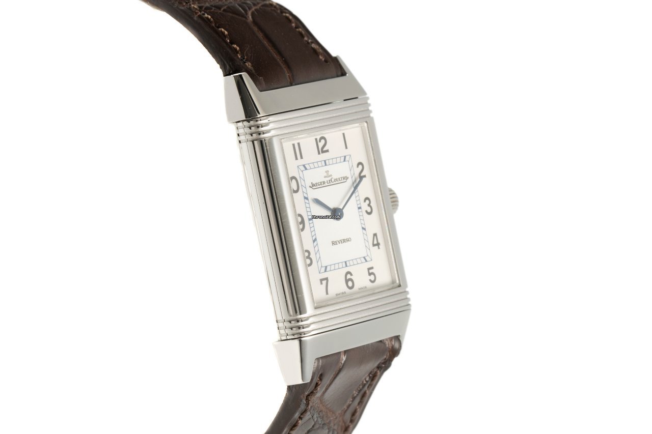 Jaeger-LeCoultre Reverso Classique Mens watch Unisex Quartz Steel 252.8.47 Replica 4