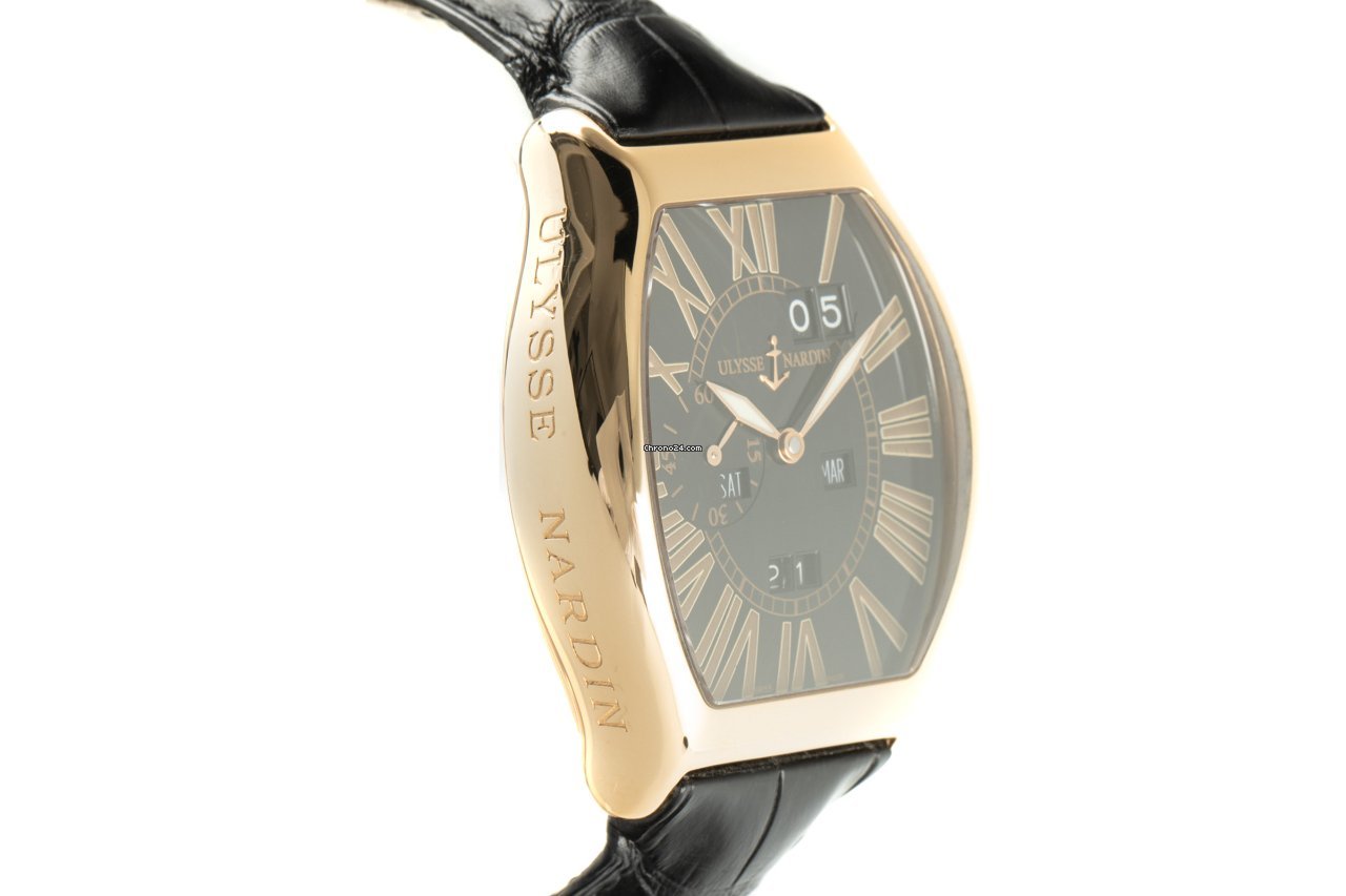 IMG_9081 Ulysse Nardin Michelangelo Mens watch Unisex Automatic Red gold 336-48 Replica 4