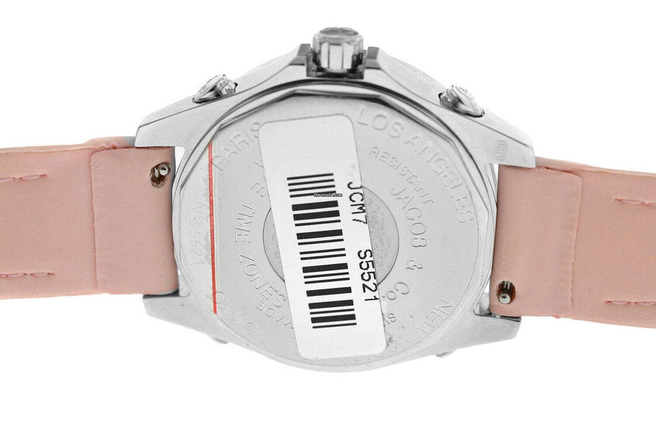 IMG_9081 Jacob & Co. Five Time Zone Quartz Steel JCM-7 Replica 4
