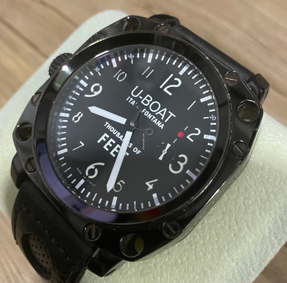 IMG_9081 U-Boat Thousands of Feet Mens watch Unisex Manual winding Steel Thousands of Feet Replica 4