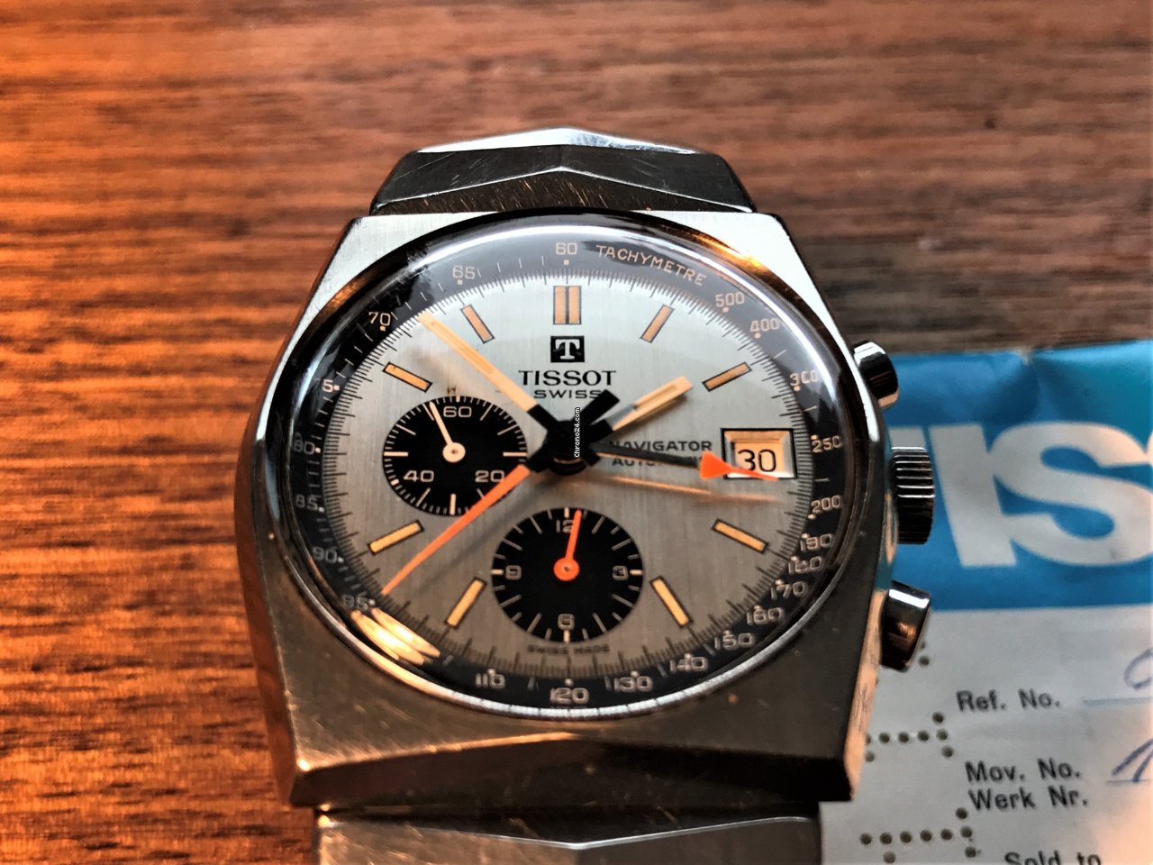 Tissot Mens watch Unisex Automatic Steel 45502 Replica 4