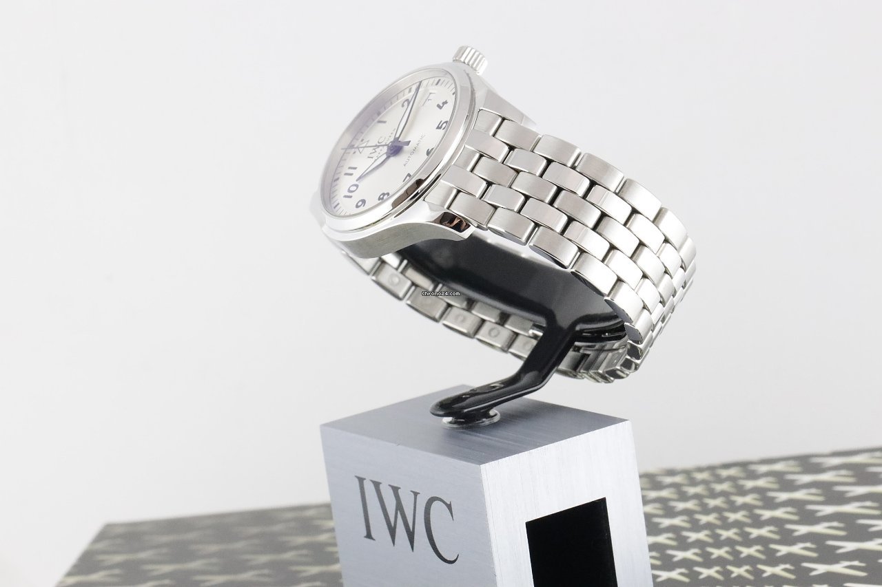 IMG_9081 IWC Pilots Watch Automatic 36 Mens watch Unisex Automatic Steel IW324006 Replica 4