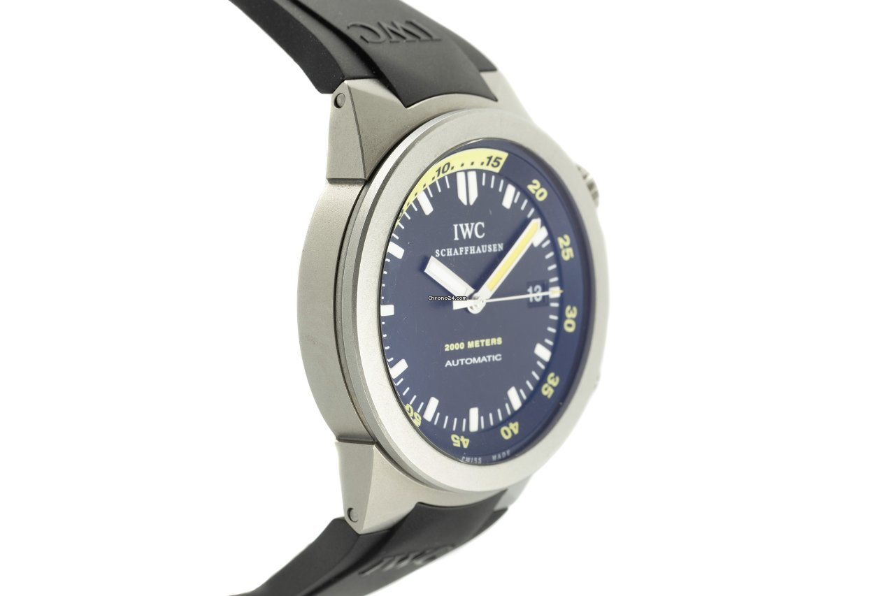 IMG_9081 IWC Aquatimer Automatic 2000 Mens watch Unisex Automatic Titanium 3538 Replica 4