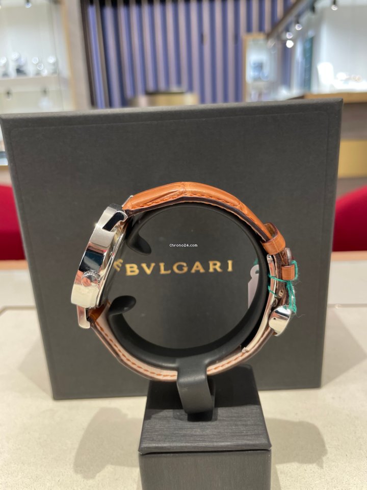 IMG_9081 Bulgari Bulgari Mens watch Unisex Automatic Steel BB38WSLDCH N Replica 4