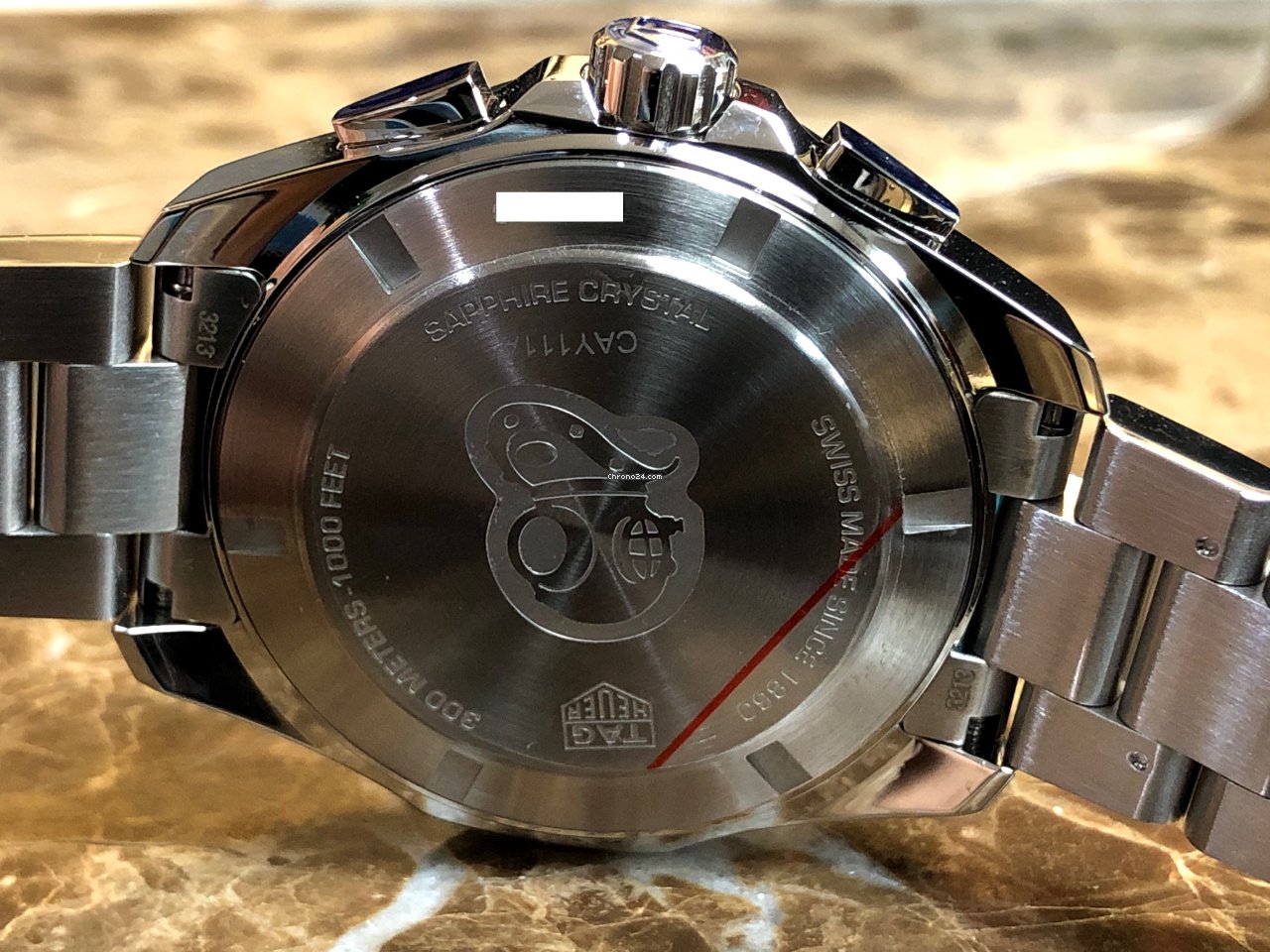 IMG_9081 TAG Heuer Aquaracer 300M Mens watch Unisex Quartz Steel CAY111A.BA0927 Replica 4