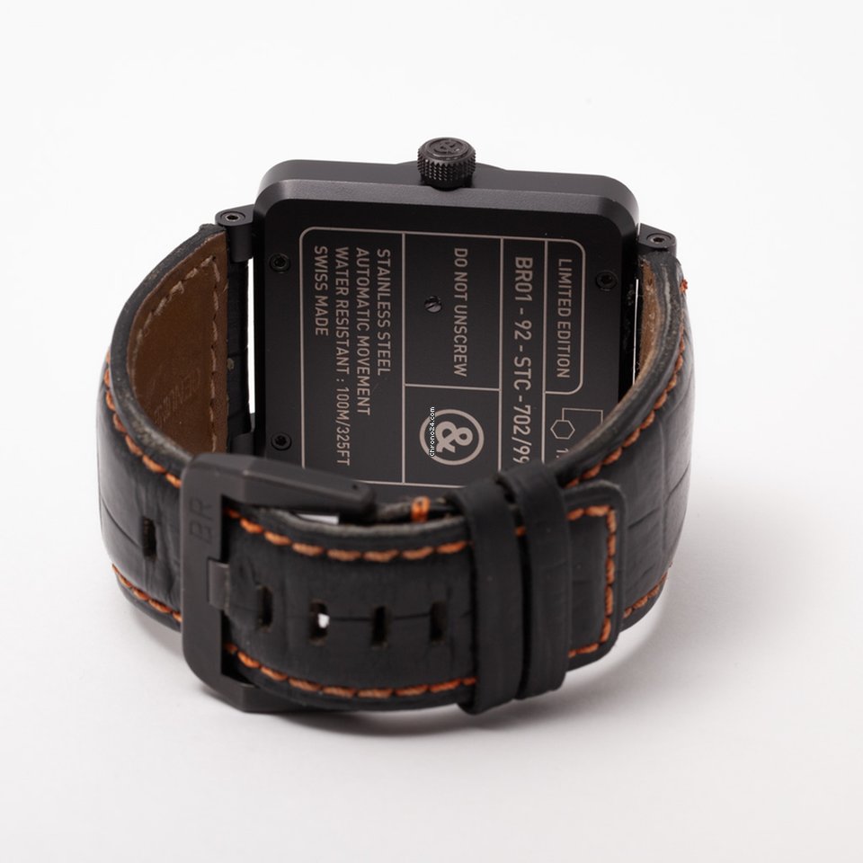 IMG_9081 Bell & Ross BR 01-92 Mens watch Unisex Automatic Steel BR01-92-S Replica 4