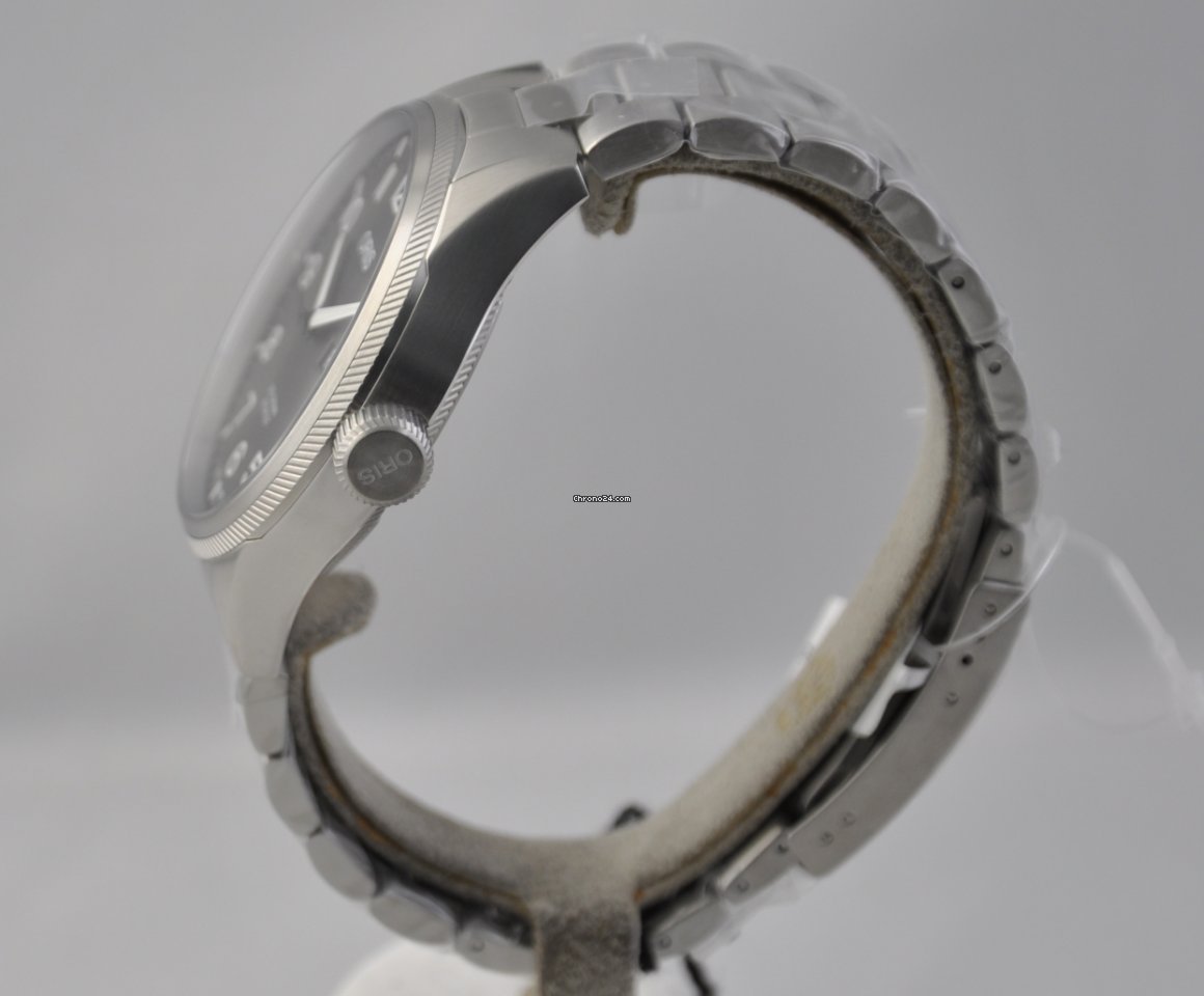 IMG_9081 Oris Big Crown ProPilot Day Date Mens watch Unisex Steel 01 752 7698 4194-Set MB Replica 4