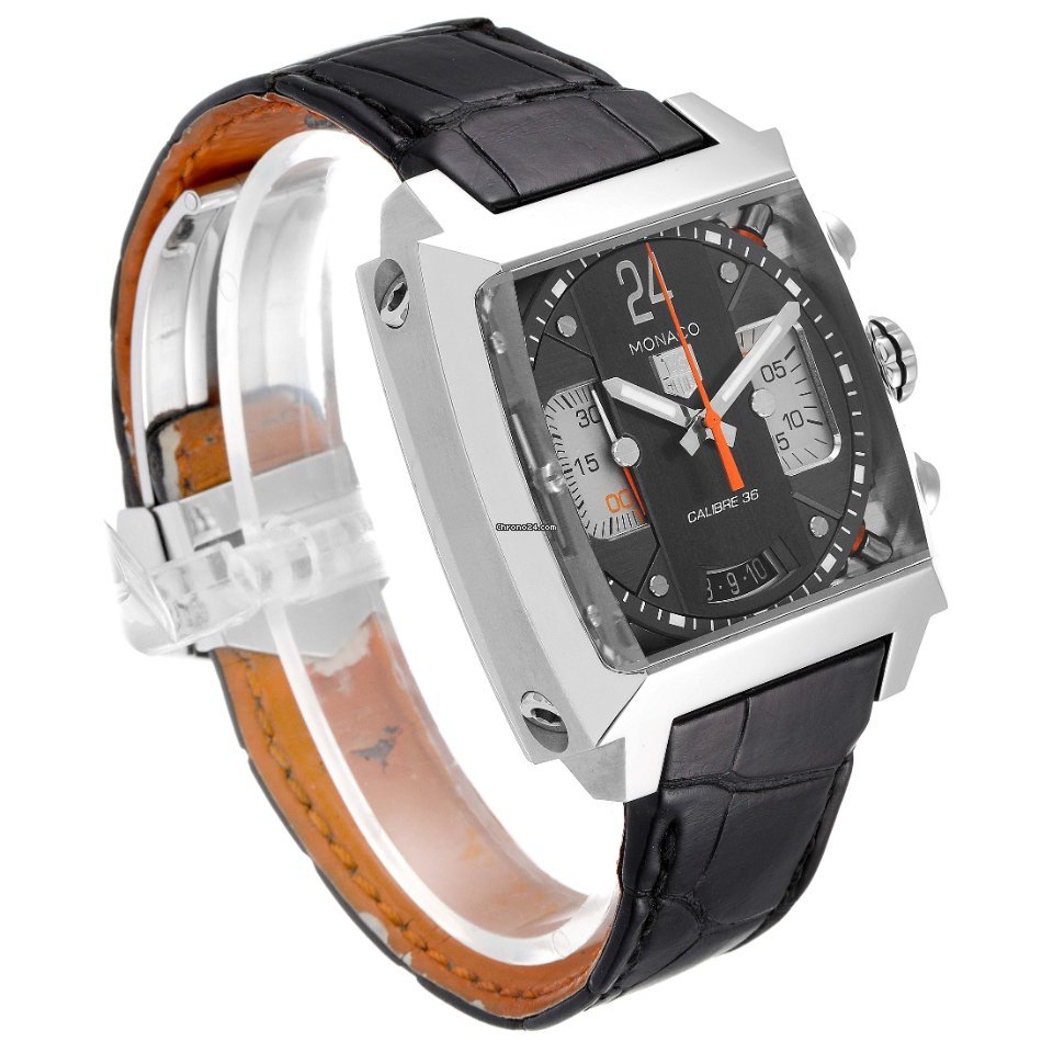 IMG_9081 TAG Heuer Monaco Calibre 36 Mens watch Unisex Automatic Steel CAL5112.FC6298 Replica 4