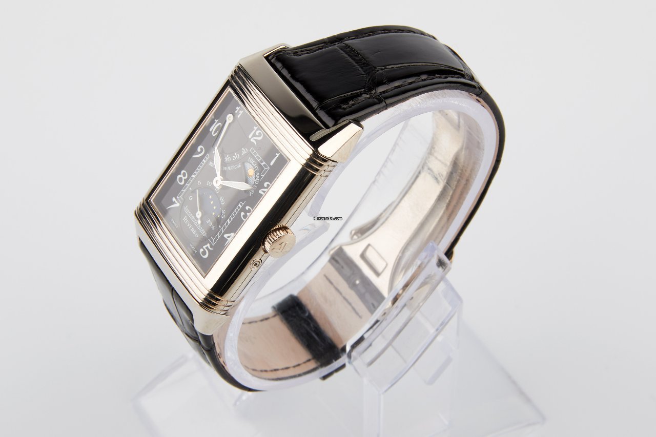 IMG_9081 Jaeger-LeCoultre Reverso Mens watch Unisex Manual winding White gold 270.3.63 Replica 4