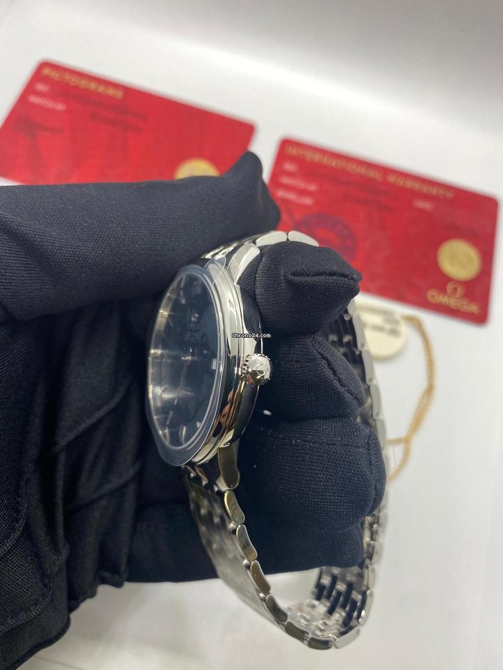 Omega De Ville Prestige Mens watch Unisex Automatic Steel 424.10.40.20.03.001 Replica 4