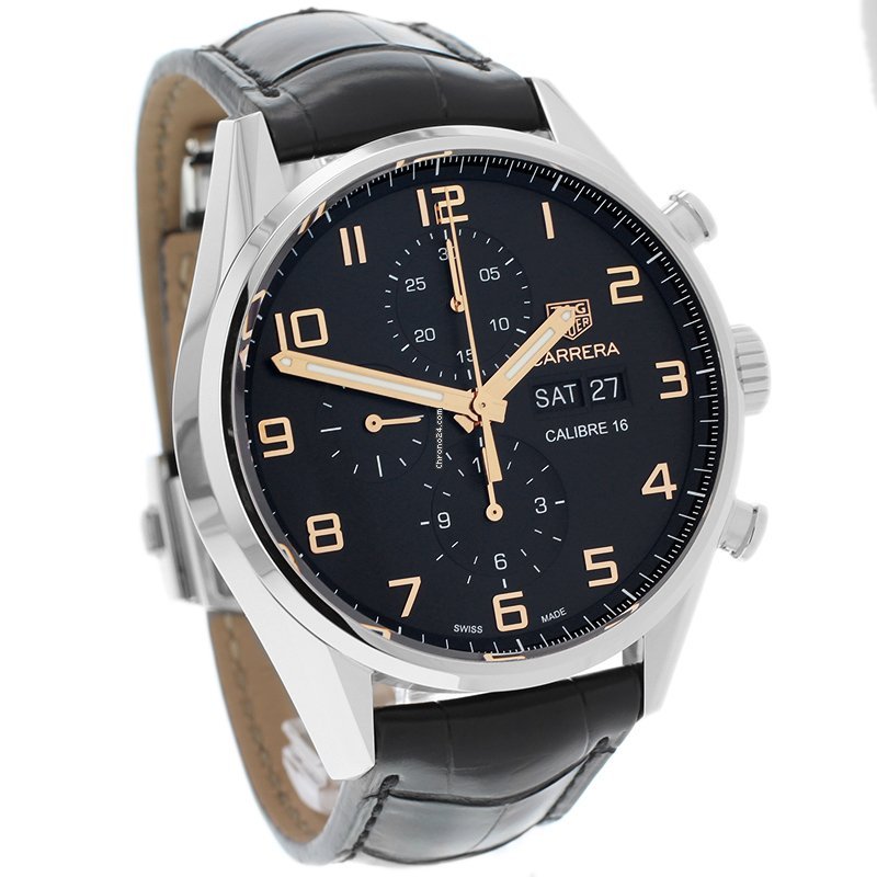 TAG Heuer Carrera Calibre 16 Mens watch Unisex Automatic Steel CV2A1AB.FC6379 Replica 4