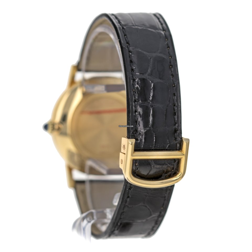 IMG_9081 Cartier Womens watch Manual winding Yellow gold 897053 Replica 4