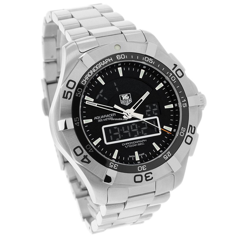 IMG_9081 TAG Heuer Aquaracer 300M Mens watch Unisex Steel CAF1010 Replica 4
