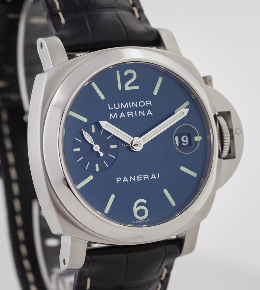 IMG_9081 Panerai Luminor Marina Automatic Mens watch Unisex Automatic Steel PAM 00120 Replica 4