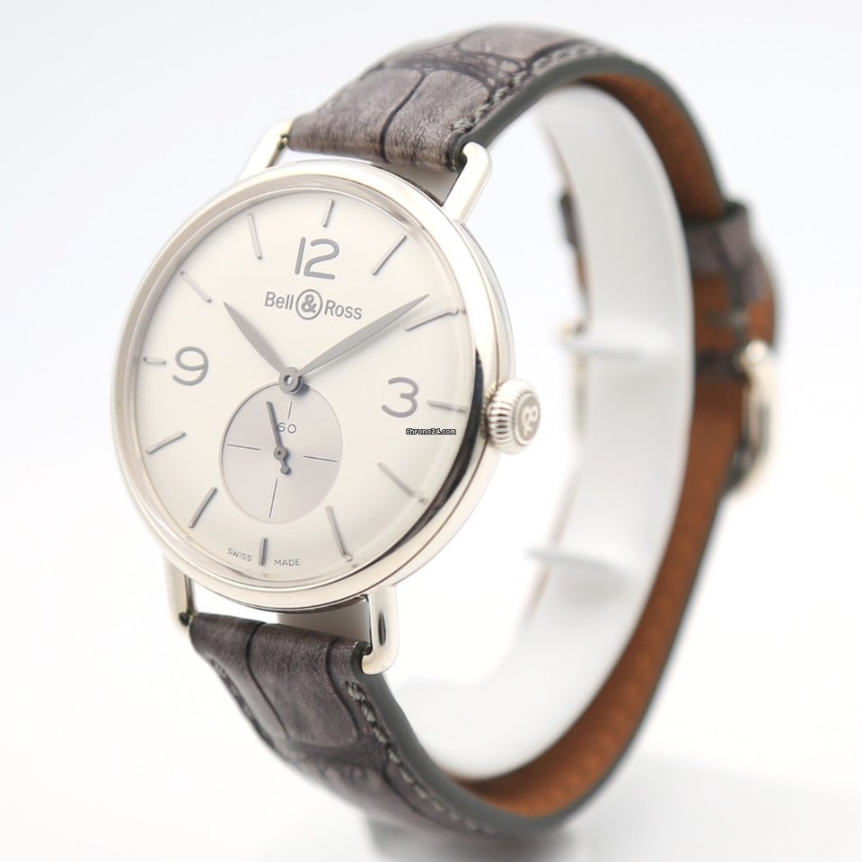 IMG_9081 Bell & Ross Vintage Mens watch Unisex Manual winding BRWW1-ME-AG-OP SCR Replica 4