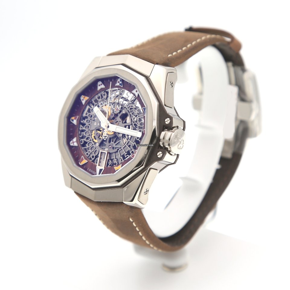 IMG_9081 Corum Admirals Cup AC-One Mens watch Unisex Automatic Titanium A082 03211 Replica 4