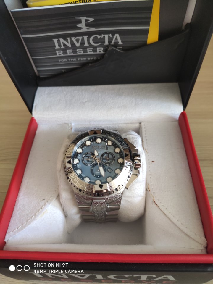 IMG_9081 Invicta Mens watch Unisex Quartz Steel 17858 Replica 4