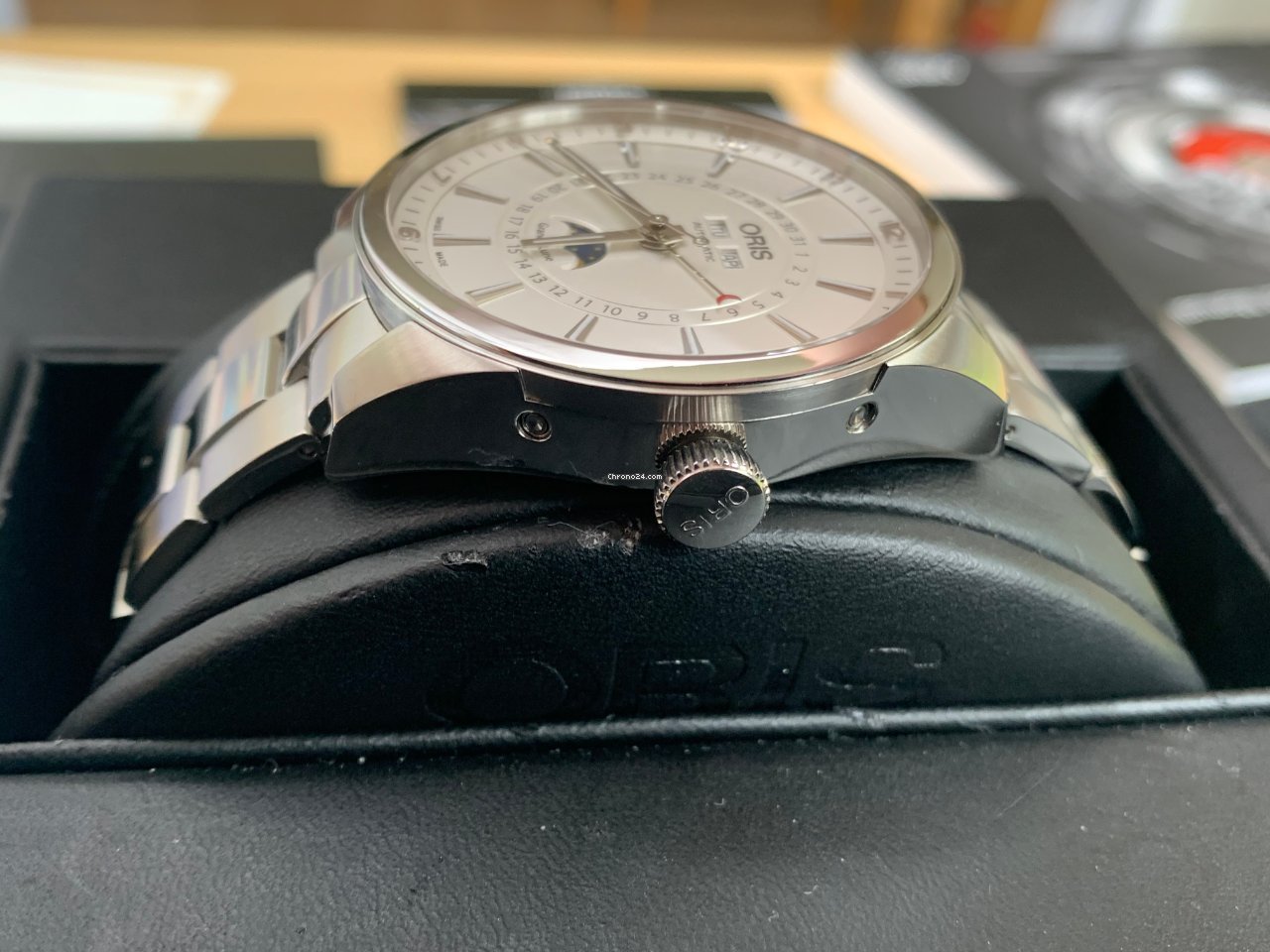 IMG_9081 Oris Artix Complication Mens watch Unisex Automatic Steel 01 915 7643 4051-07 5 21 81FC Replica 4