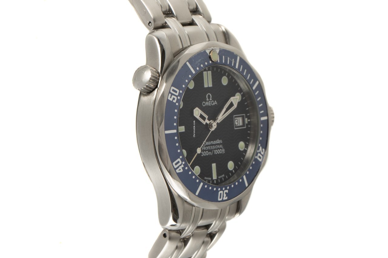 Omega Seamaster Mens watch Unisex Quartz Steel 196.1522 Replica 4