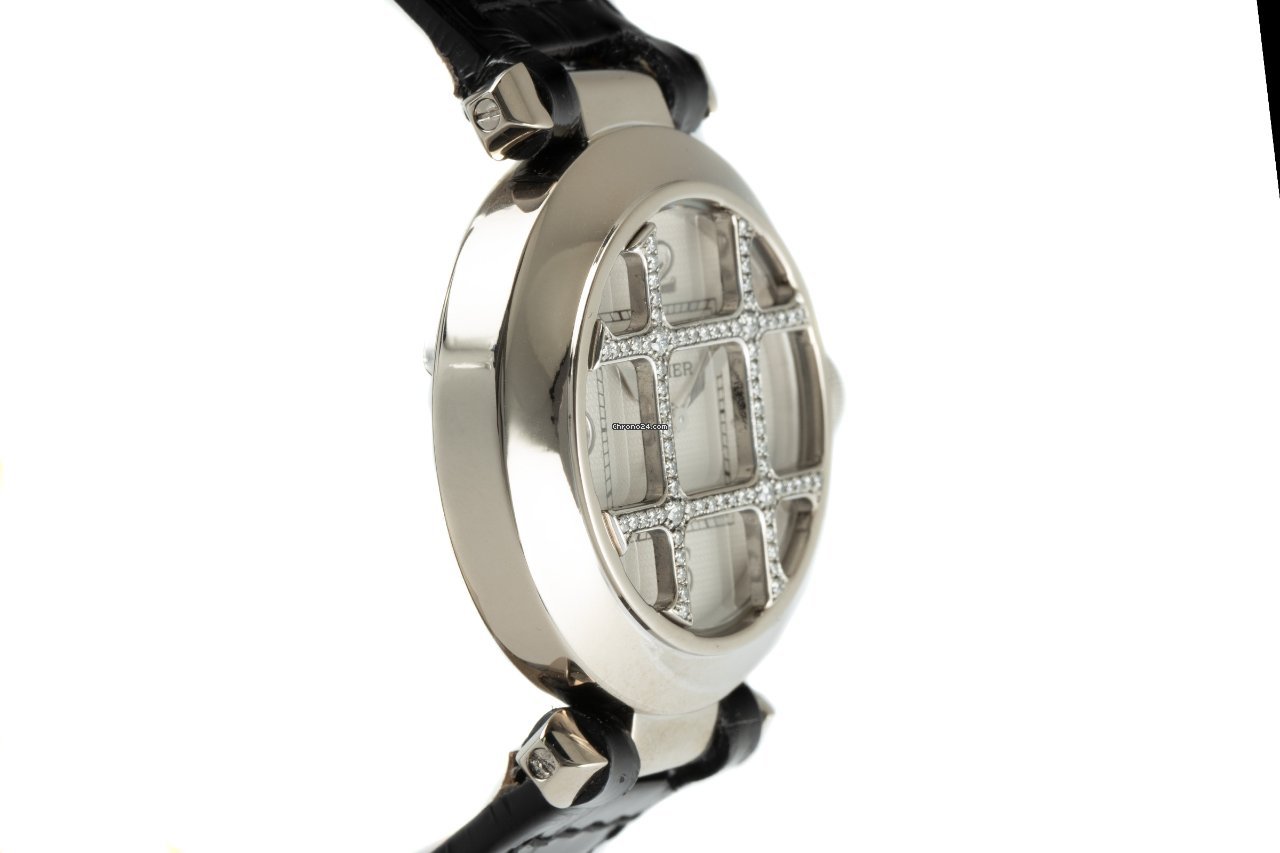 IMG_9081 Cartier Pasha Womens watch Automatic White gold 2400 Replica 4