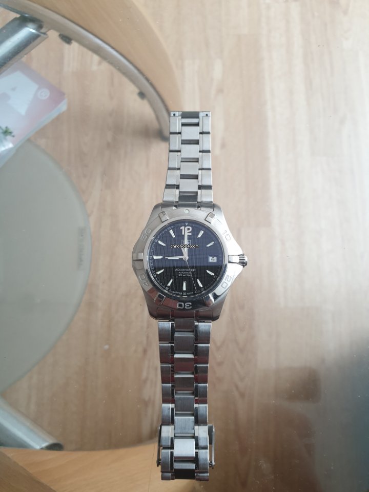 IMG_9081 TAG Heuer Aquaracer 300M Mens watch Unisex Automatic Steel WAF2110 Replica 4