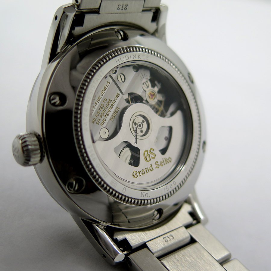 IMG_9081 Seiko Grand Seiko Mens watch Unisex Automatic Steel SBGM239 Replica 4