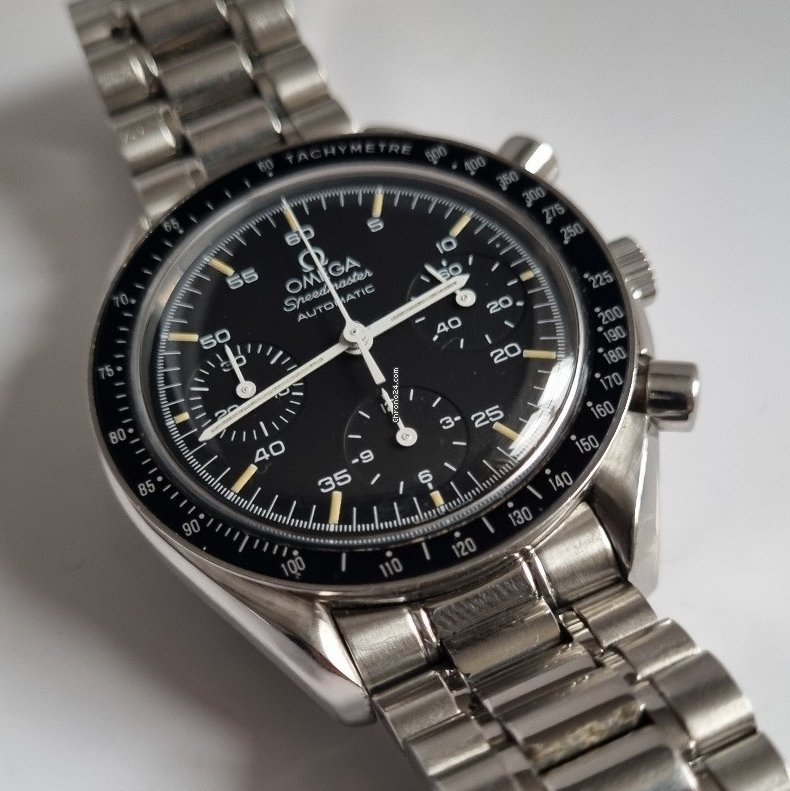 IMG_9081 Omega Speedmaster Reduced Mens watch Unisex Automatic Steel 3510.50.00 Replica 4