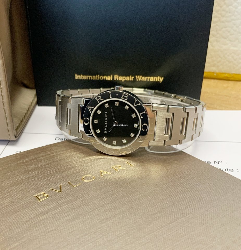 Bulgari Bulgari Womens watch Quartz Steel BB 26 SS Replica 4