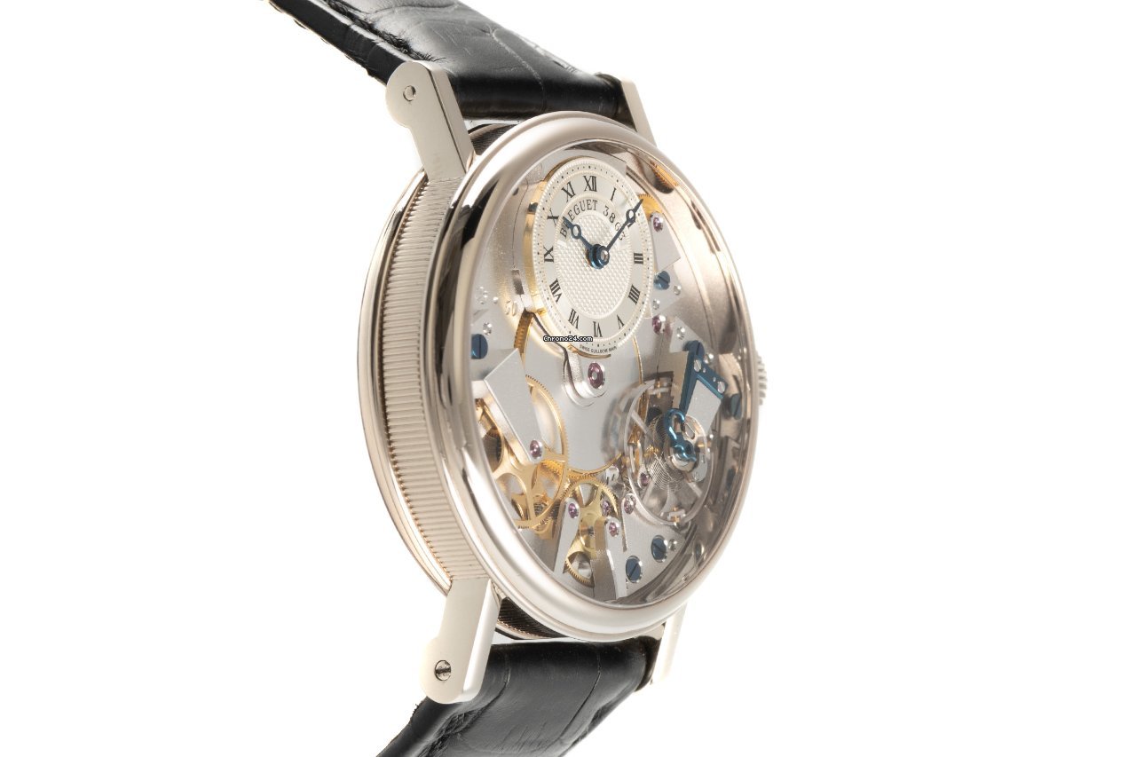Breguet Tradition Mens watch Unisex Manual winding Yellow gold 7027 Replica 4