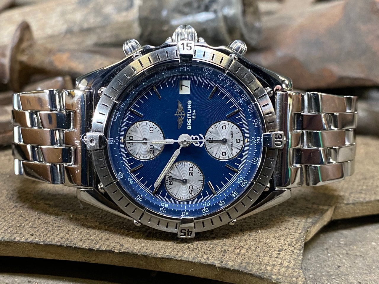 IMG_9081 Breitling Chronomat Mens watch Unisex Automatic Steel A13047 Replica 4
