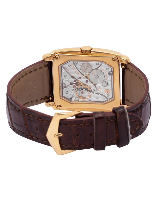 IMG_9081 Patek Philippe Gondolo Mens watch Unisex Manual winding Yellow gold 5124J Replica 4