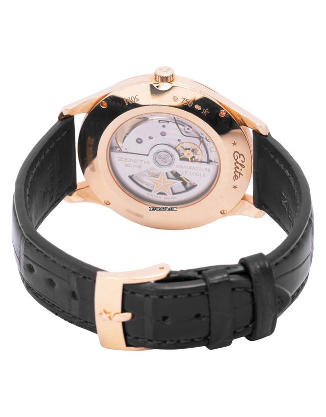IMG_9081 Zenith Captain Mens watch Unisex Automatic Rose gold 22.2020.670 01.C498 Replica 4