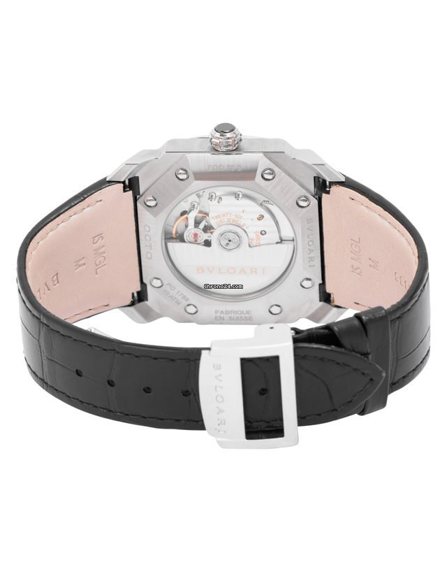 Bulgari Octo Mens watch Unisex Automatic Steel BGO38BSLD Replica 4
