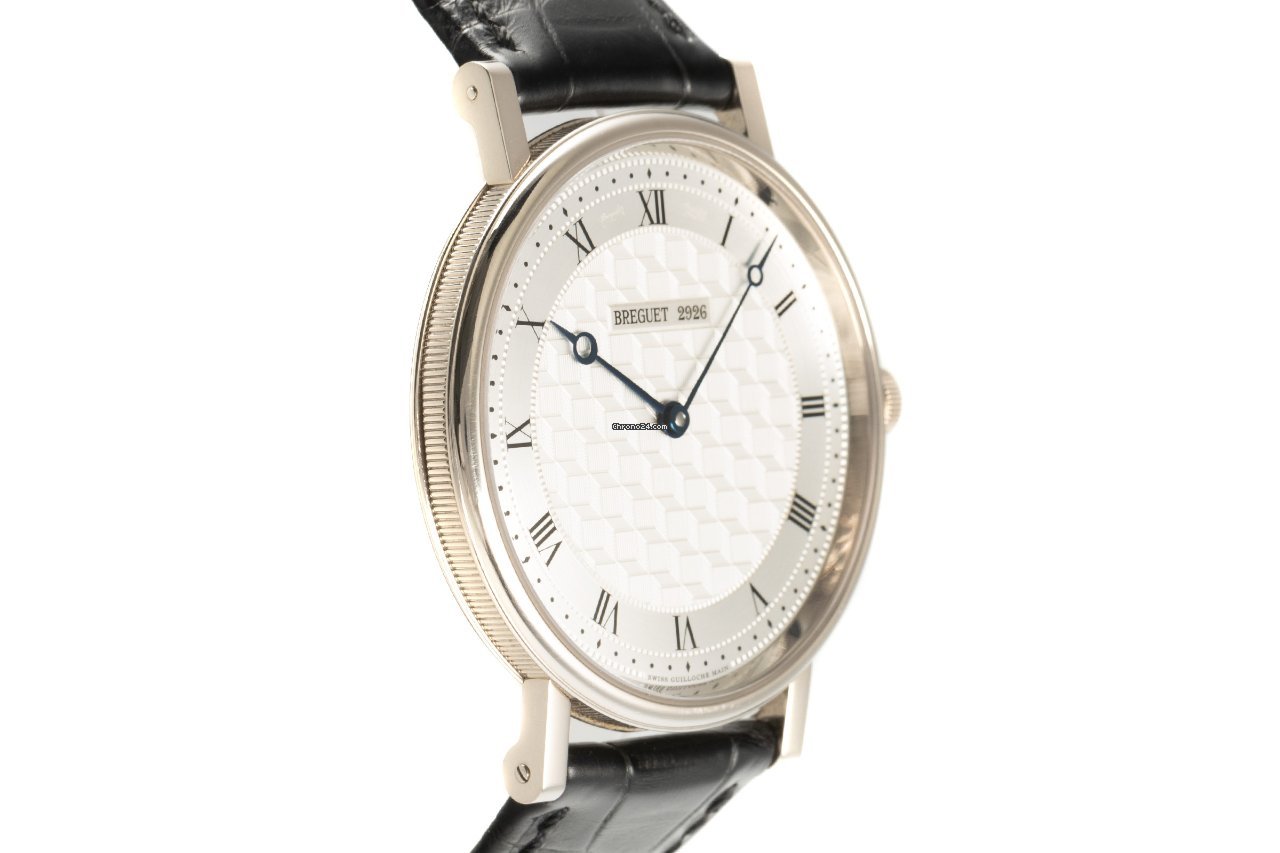 IMG_9081 Breguet Classique Mens watch Unisex Manual winding White gold 5967BB119W6 Replica 4