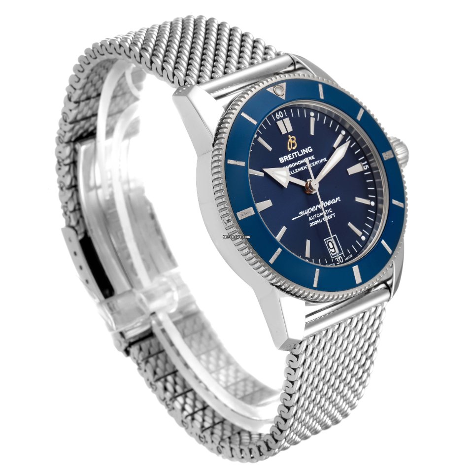 IMG_9081 Breitling Superocean Heritage II 42 Mens watch Unisex Automatic Steel AB2010161C1A1 Replica 4