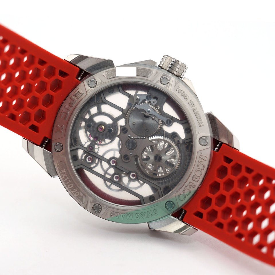 IMG_9081 Jacob & Co. Mens watch Unisex Manual winding Titanium EX110.20.AA.AG.ABRUA Replica 4