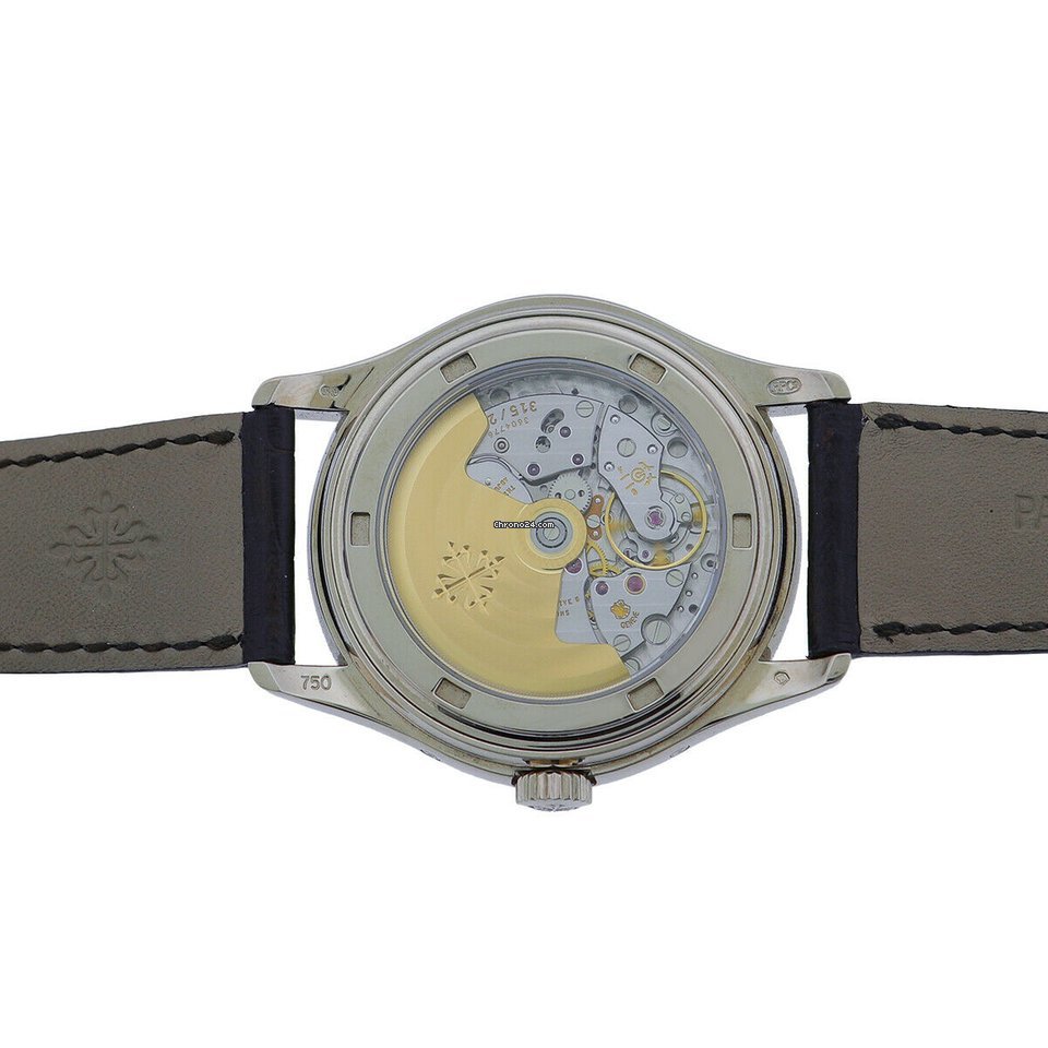 IMG_9081 Patek Philippe Annual Calendar Mens watch Unisex Automatic White gold 5146 G-001 Replica 4
