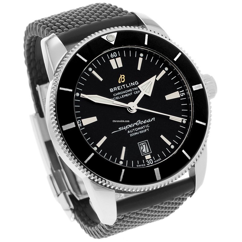 IMG_9081 Breitling Superocean Heritage II 46 Mens watch Unisex Automatic Steel AB2020121B1S1 Replica 4