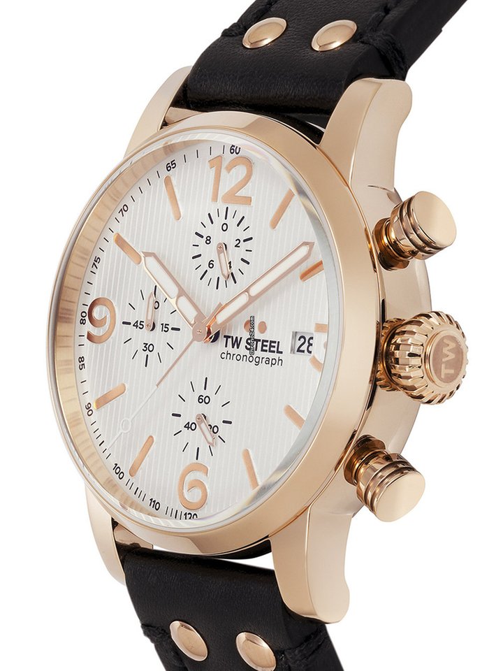 TW Steel Mens watch Unisex Quartz Steel MS73 Replica 4