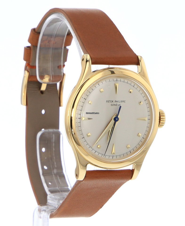 IMG_9081 Patek Philippe Calatrava Mens watch Unisex Manual winding Yellow gold 2508 Replica 4